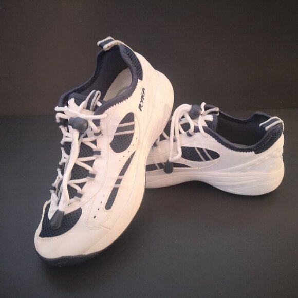 Ryka Shoes - Ryka Aqua Performance Nitracel Light Ladies Size 8M Navy & White Water Shoes